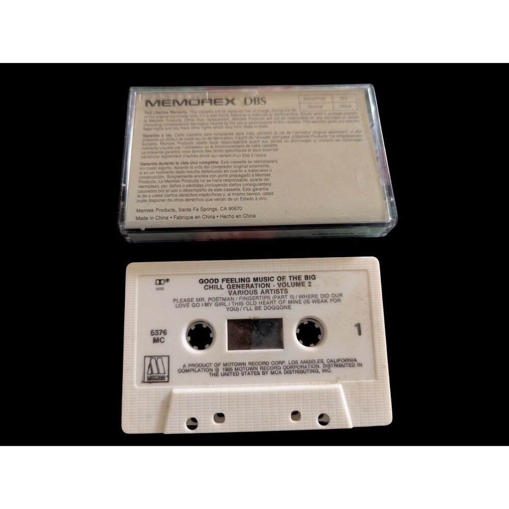 Good Feeling Music Of The Big Chill Generation Vol 2 (Cassette Motown 1985)